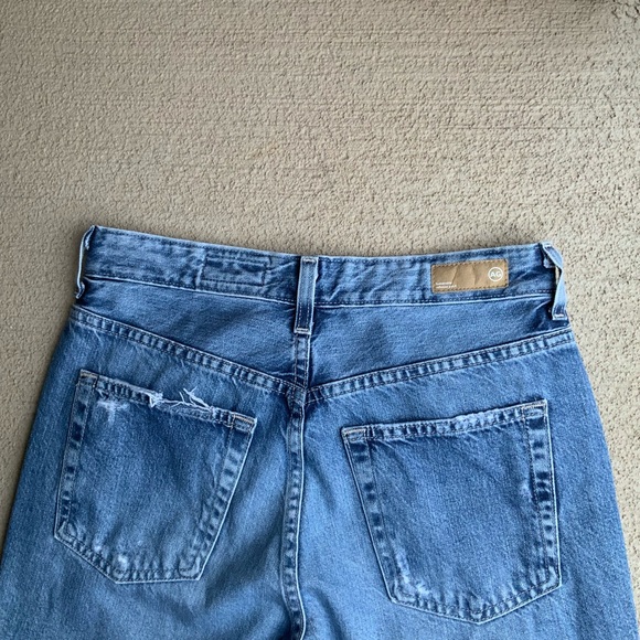 ADRIANO GOLDSCHMIED Alexxis Straight High Rise Distressed Women’s Jeans Size 28 - Picture 15 of 16